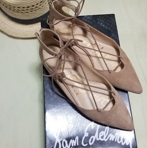 Sam Edelman Tie up Flats